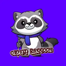 Oldest Raccoon token logo