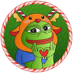 Frog Xmas token logo