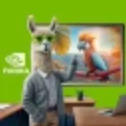 Llama NVDA token logo