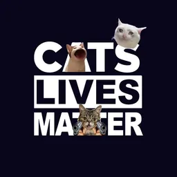 CATS LIVES MATTER  token logo