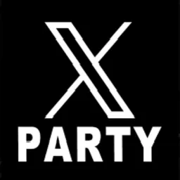 X Party logo