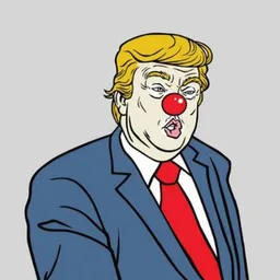 Trump Clown token logo