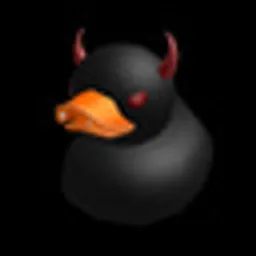 TEH EVIL DUCK logo