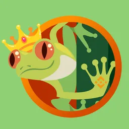 KING FROGGY token logo