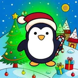 SantaPenguin token logo