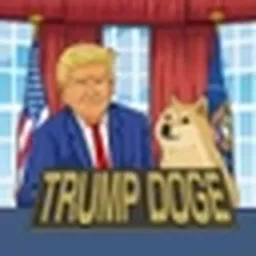 TRUMP DOGE token logo