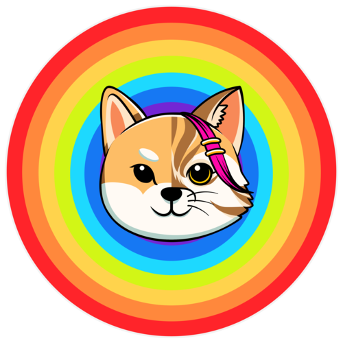 Rainbow Shibaneko token logo