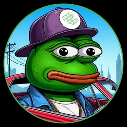 GTA pepe token logo