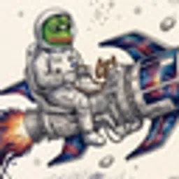 Space Pepe logo