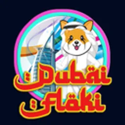 DUBAI FLOKI token logo