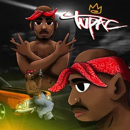 Tupac on solana token logo