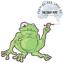 The Ciggy Pepe token logo