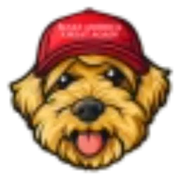 TRUMP'S FIRST DOGE token logo