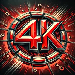 4K logo