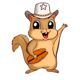 Daphne The Flying Squirrel token logo