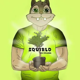 Squirlo token logo