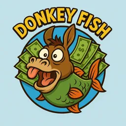 DONKEY FISH  logo