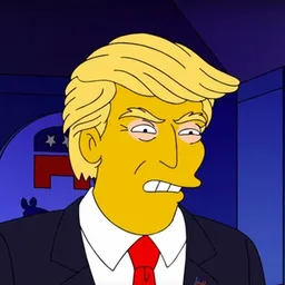 Simpson Trump token logo