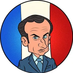 Macaron president token logo