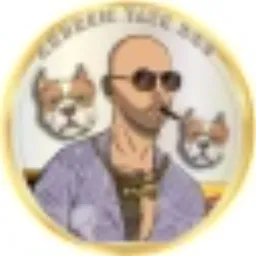 Andrew Tate's dog token logo