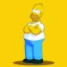 Homer Simpson token logo