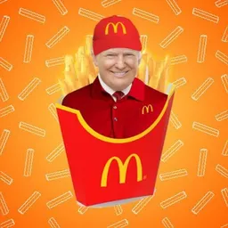 McDonalds Trump token logo