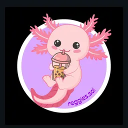 Reggie The Axolotl token logo