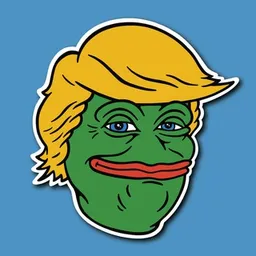 TRUMP PEPE token logo